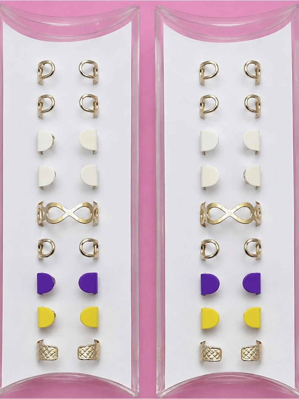 Gold Tone Toe Ring Set - 10 pk, Choose one set